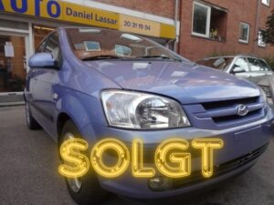 ABSOLUT PÆN OG  Velholdt Hyundai Getz med lavt km.tal