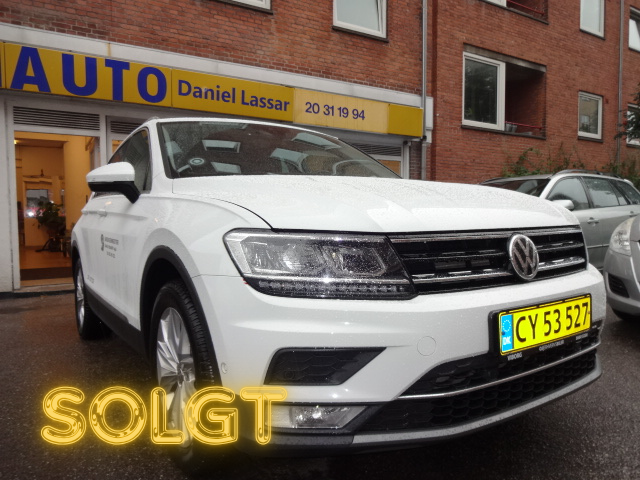 VW TIGUAN 1,4 TSI HIGHLINE DSG VAN,5 DØRS// KM KUN 74000//