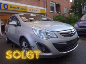 OPEL CORSA 1,2 COSMO 5 DØRS// EN EJER