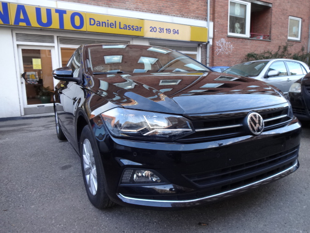 VW POLO 1,0 TSI HIGHLINE DSG 115 HK STÅ SOM NY // 2020 MODEL