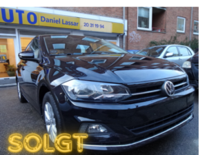 VW POLO 1,0 TSI HIGHLINE DSG 115 HK STÅ SOM NY // 2020 MODEL
